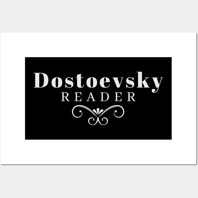 Dostoevsky Reader Wall Art by FunnyStylesShop